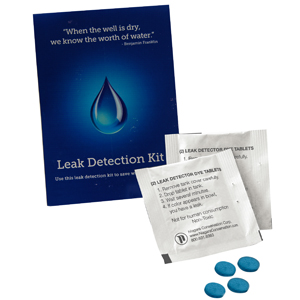 Blue Dye Tablets & Leak Detection Dye